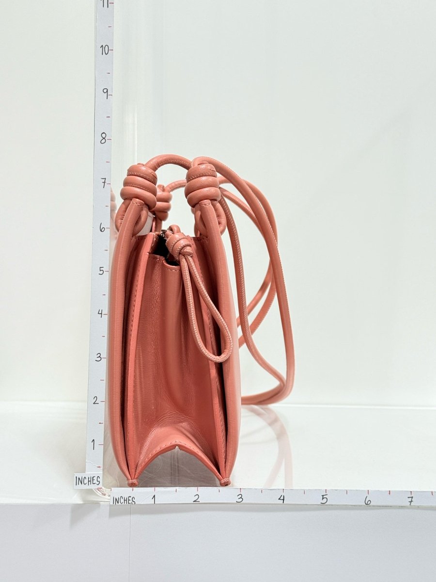 Pre - loved JIL SANDER Giro Pink Crossbody at Reems Closet
