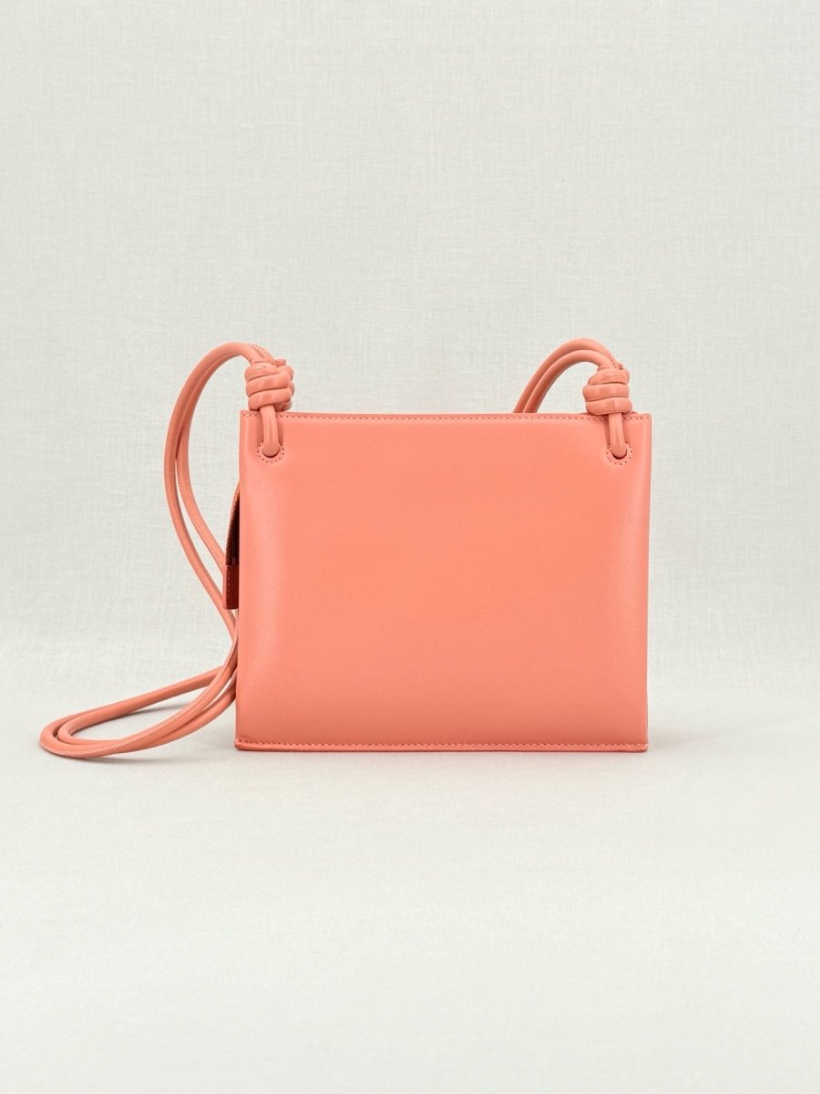 Pre - loved JIL SANDER Giro Pink Crossbody at Reems Closet