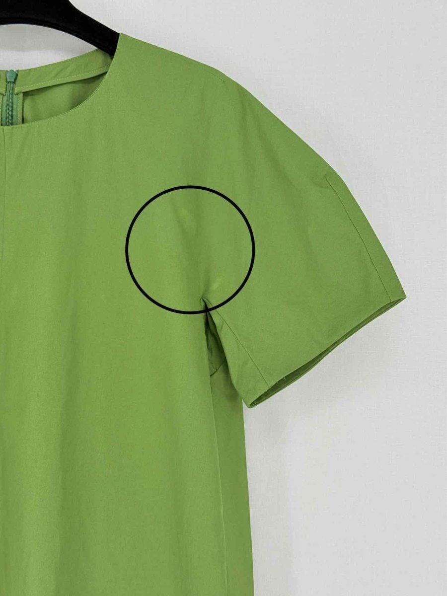 Pre - loved JIL SANDER Green Size US 2 Blouse at Reems Closet
