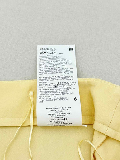 Pre - loved JIL SANDER Yellow Size US 2 Outfit Set at Reems Closet
