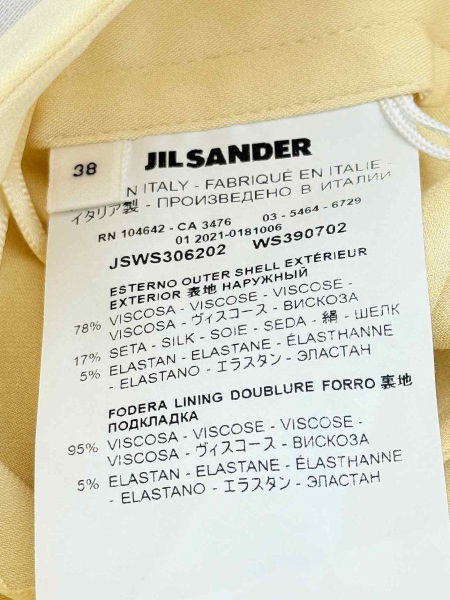 Pre - loved JIL SANDER Yellow Size US 2 Outfit Set at Reems Closet