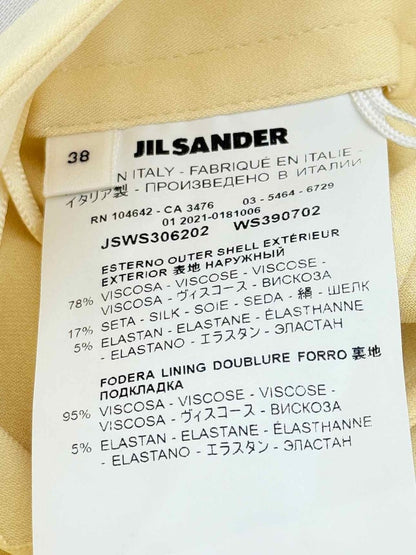 Pre - loved JIL SANDER Yellow Size US 2 Outfit Set at Reems Closet