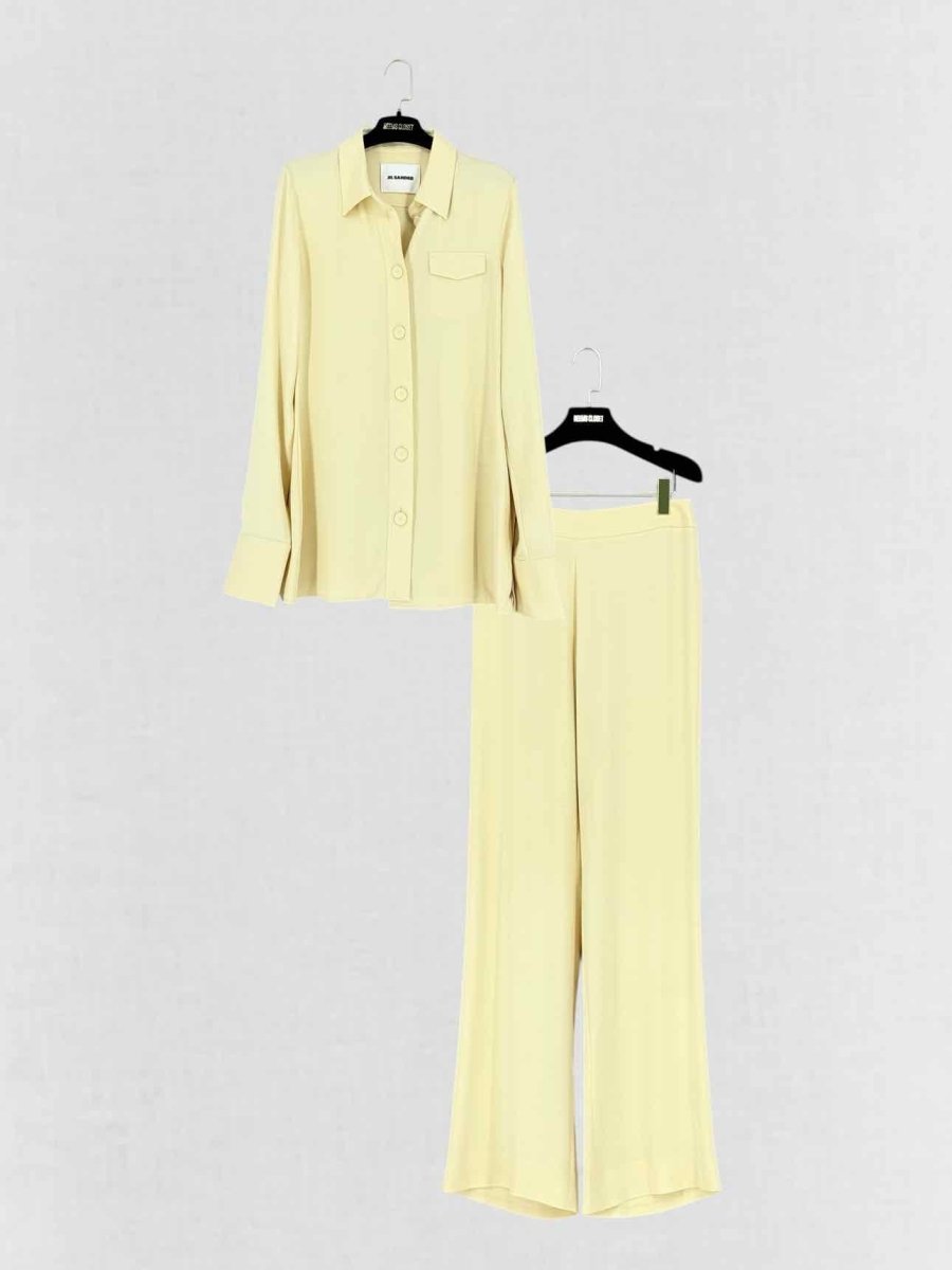 Pre - loved JIL SANDER Yellow Size US 2 Outfit Set at Reems Closet