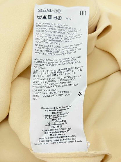 Pre - loved JIL SANDER Yellow Size US 2 Outfit Set at Reems Closet