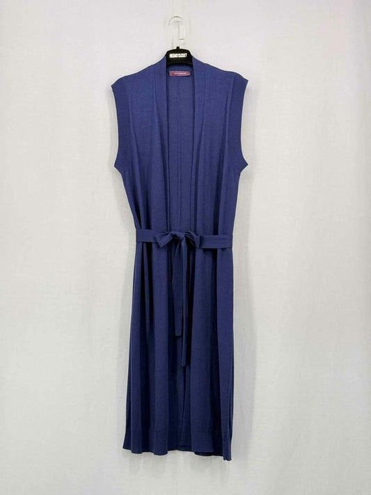 Pre-loved JIM THOMPSON Royal Blue Size Medium Gilet at Reems Closet