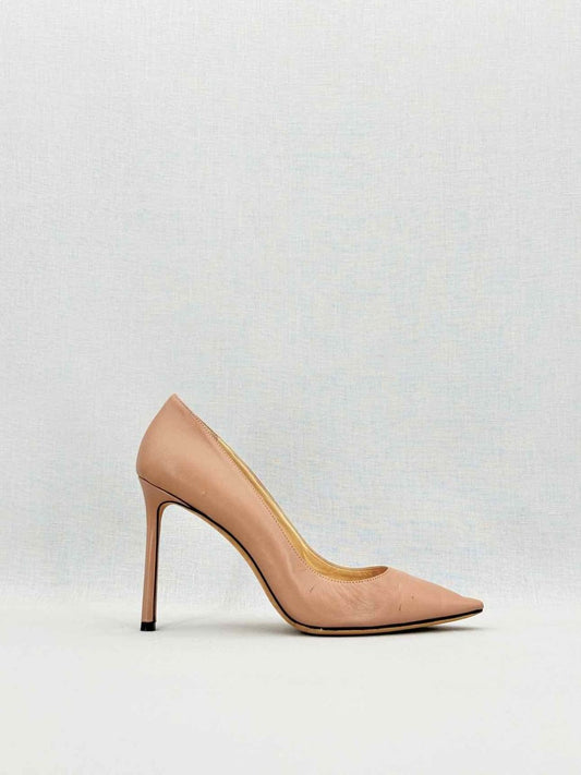 Pre - loved JIMMY CHOO Beige Size EU 39.5 Pumps at Reems Closet