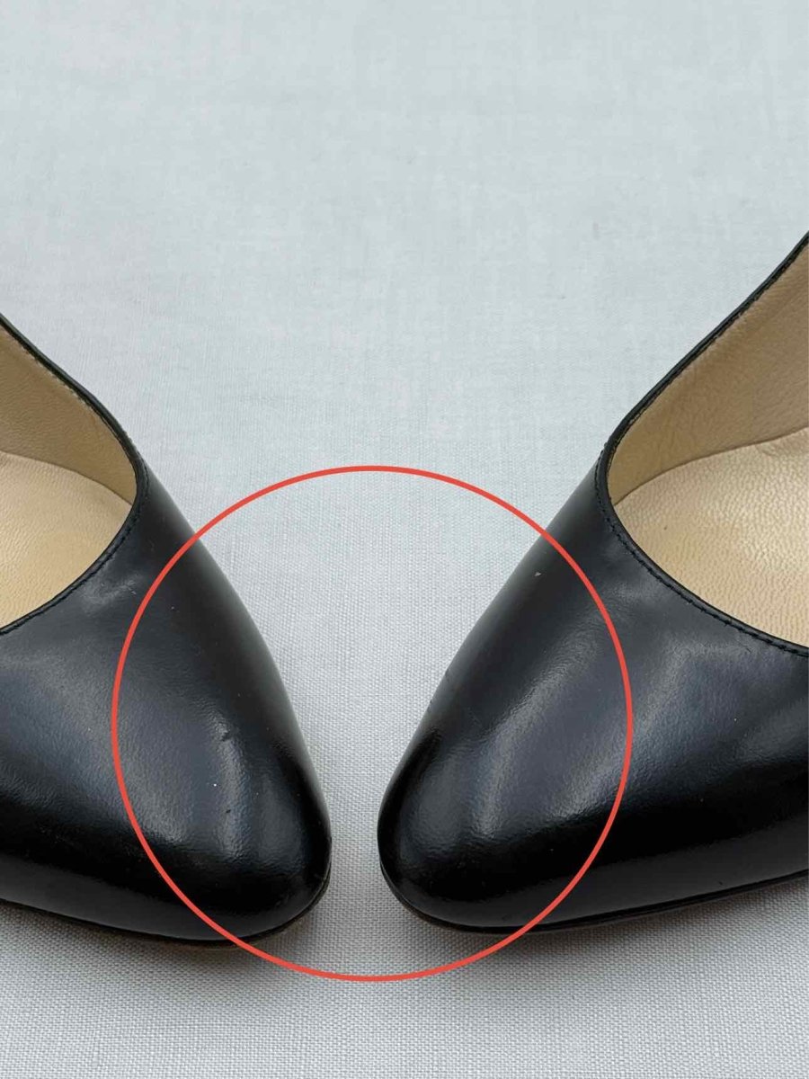 Pre - loved JIMMY CHOO Black Size EU 39.5 Pumps at Reems Closet