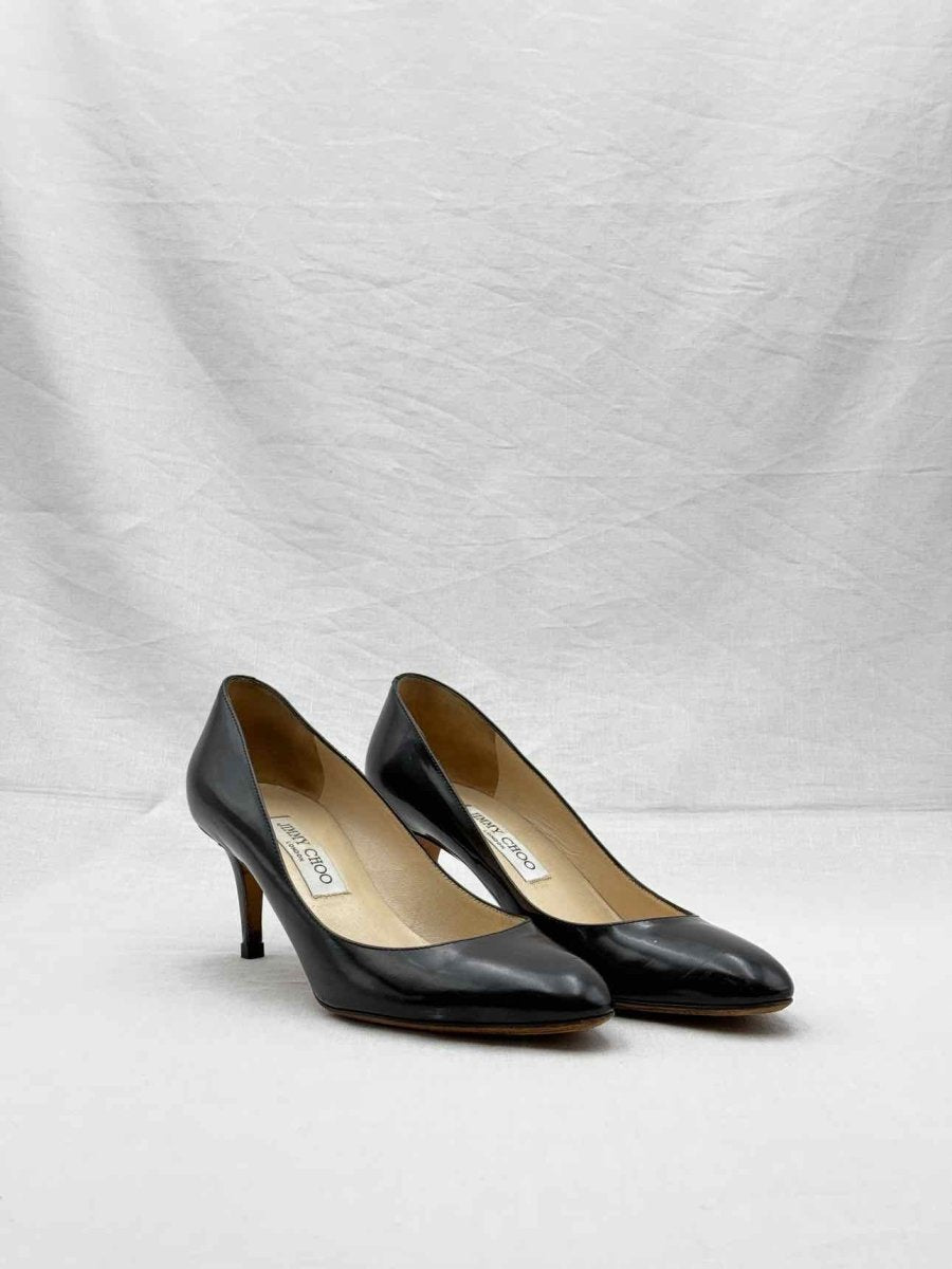 Pre - loved JIMMY CHOO Black Size EU 39.5 Pumps at Reems Closet
