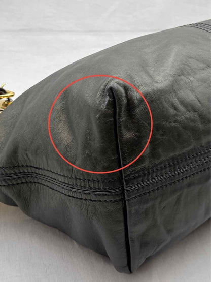 Pre - loved JIMMY CHOO Black Tote Bag at Reems Closet