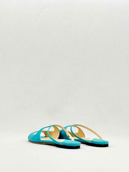 Pre - loved JIMMY CHOO Blue Size EU 35 Sandals at Reems Closet