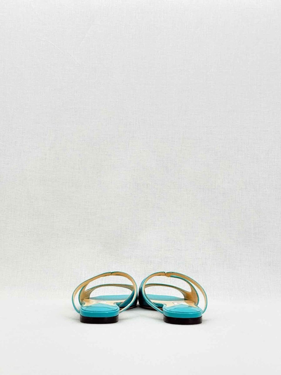 Pre - loved JIMMY CHOO Blue Size EU 35 Sandals at Reems Closet