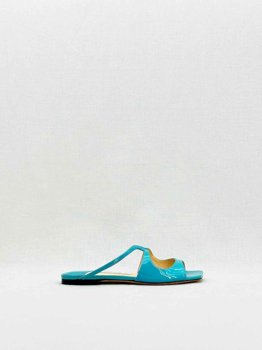 Pre - loved JIMMY CHOO Blue Size EU 35 Sandals at Reems Closet