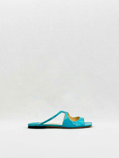 Pre - loved JIMMY CHOO Blue Size EU 35 Sandals at Reems Closet