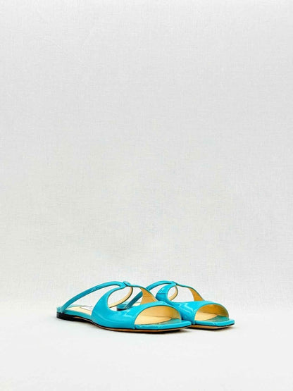 Pre - loved JIMMY CHOO Blue Size EU 35 Sandals at Reems Closet