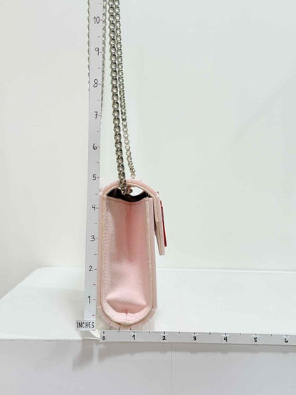 Pre - loved JIMMY CHOO Candy Pink Clutch at Reems Closet