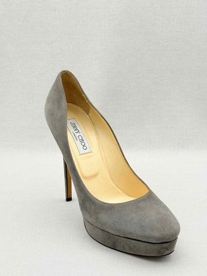 Pre-loved JIMMY CHOO Cosmic Grey Size EU 41 Pumps at Reems Closet