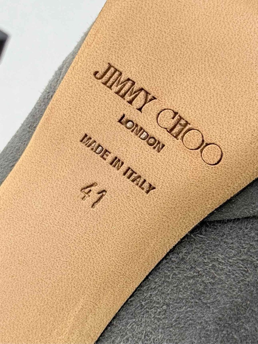 Pre-loved JIMMY CHOO Cosmic Grey Size EU 41 Pumps at Reems Closet