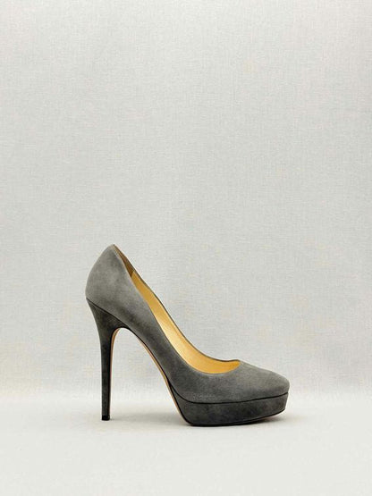 Pre-loved JIMMY CHOO Cosmic Grey Size EU 41 Pumps at Reems Closet