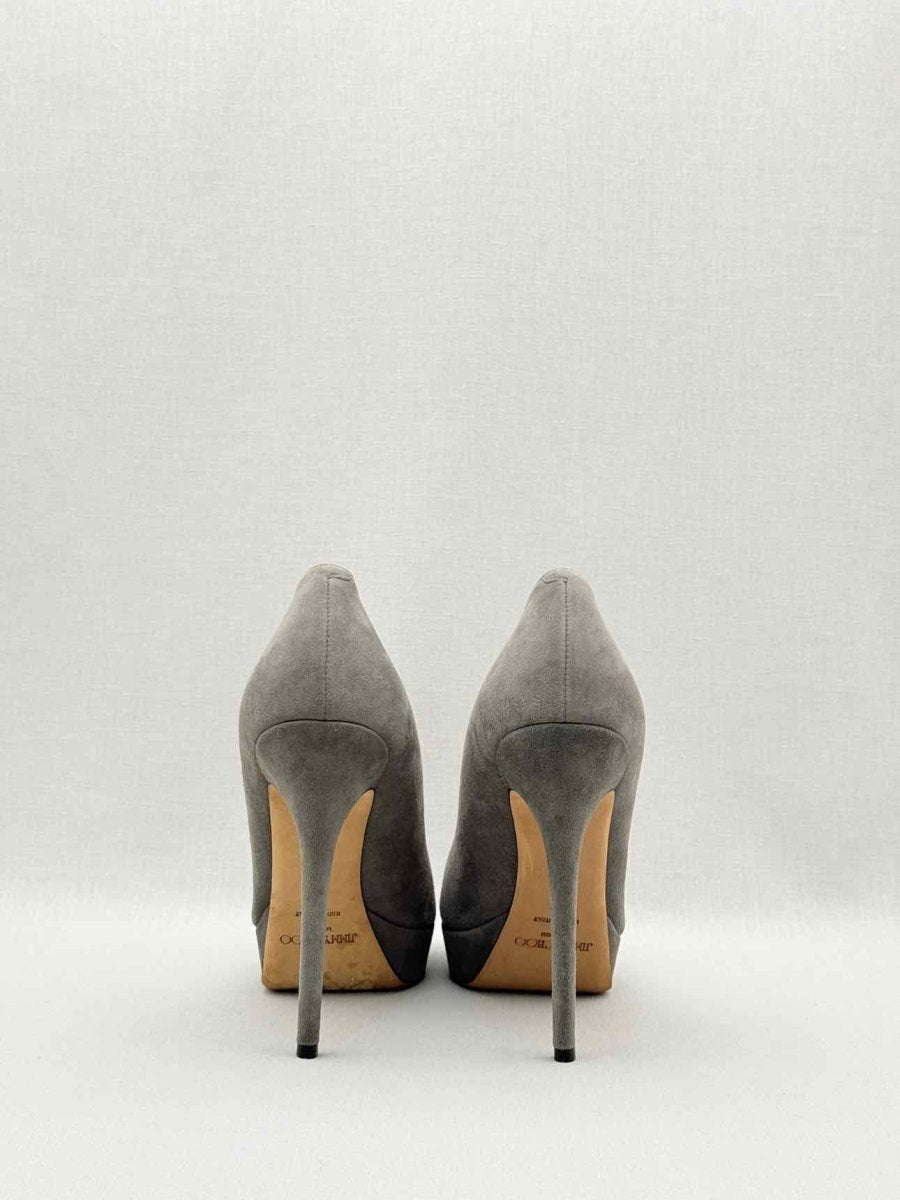 Pre-loved JIMMY CHOO Cosmic Grey Size EU 41 Pumps at Reems Closet