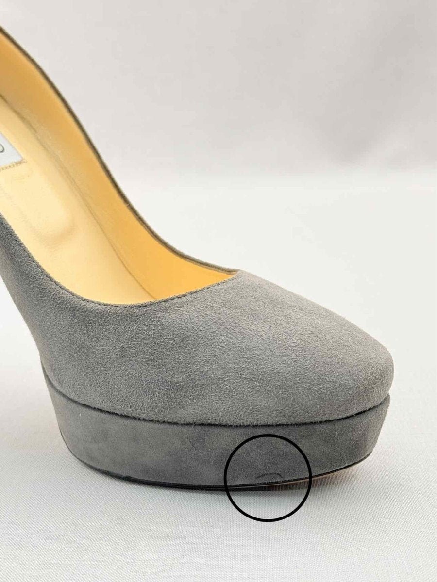 Pre-loved JIMMY CHOO Cosmic Grey Size EU 41 Pumps at Reems Closet