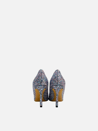 Pre - loved JIMMY CHOO Glitter Multicolor Pumps at Reems Closet