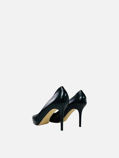 Pre - loved JIMMY CHOO Luna Black Pumps at Reems Closet