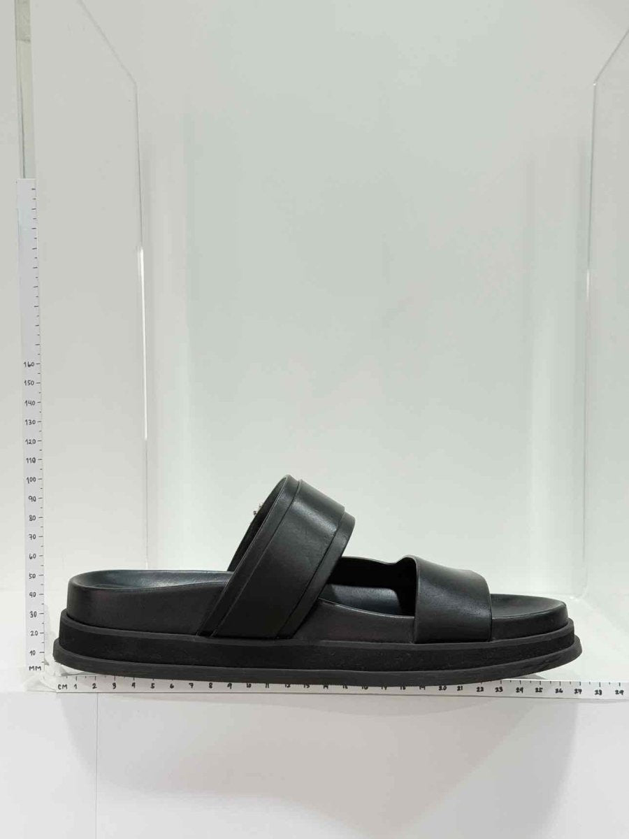 Pre - loved JIMMY CHOO Marga Black Size EU 39 Slides at Reems Closet