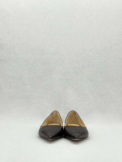 Pre - loved JIMMY CHOO Romy Black Size EU 38.5 Ballet Flats at Reems Closet