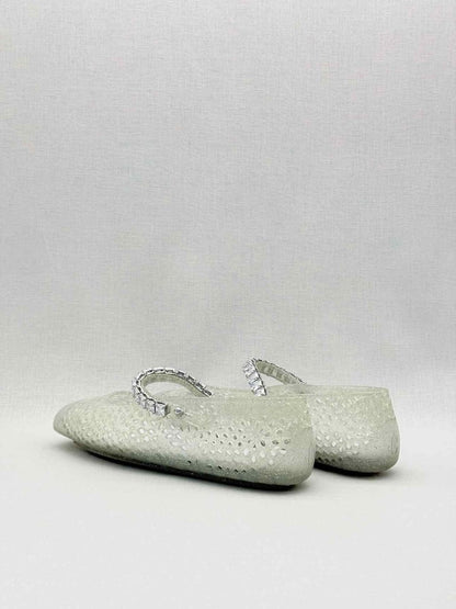 Pre-loved JIMMY CHOO The Jelly Off-white Size EU 39 Ballet Flats at Reems Closet
