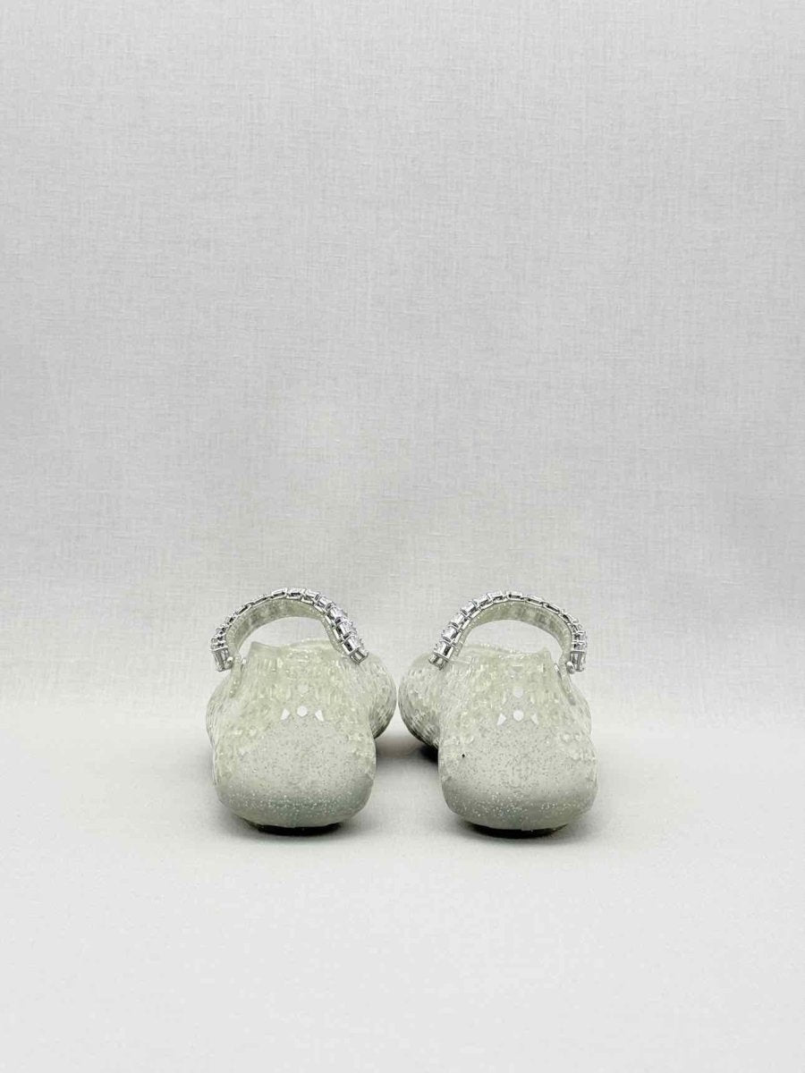 Pre-loved JIMMY CHOO The Jelly Off-white Size EU 39 Ballet Flats at Reems Closet