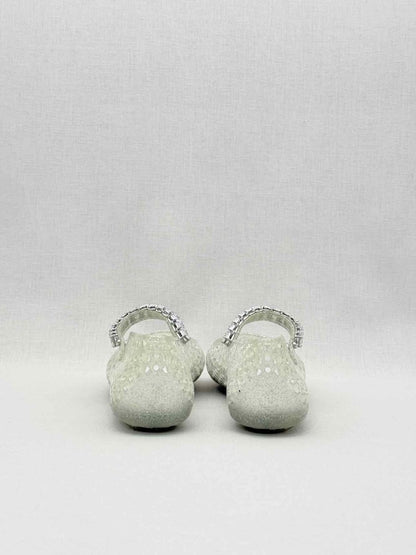 Pre-loved JIMMY CHOO The Jelly Off-white Size EU 39 Ballet Flats at Reems Closet