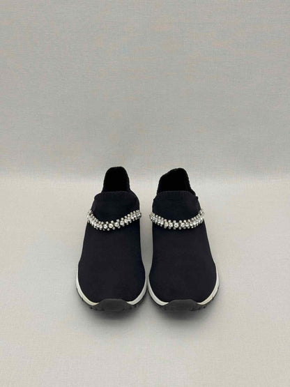 Pre-loved JIMMY CHOO Verona Black Size EU 38 Sneakers at Reems Closet