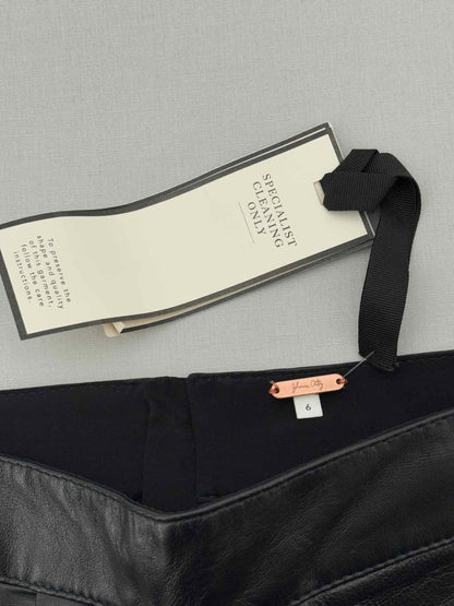 Pre - loved JOHANNA ORTIZ Black Size US 6 Pants at Reems Closet