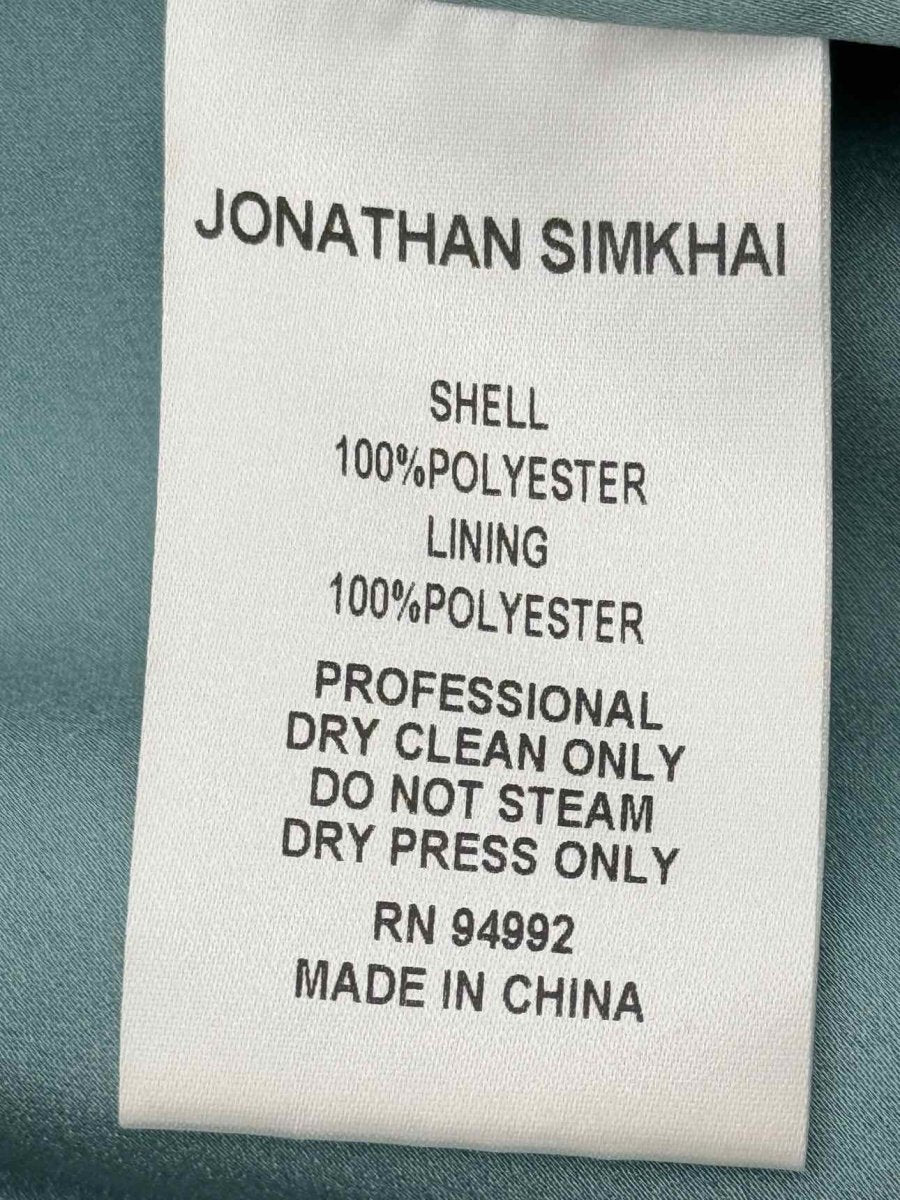 Pre - loved JONATHAN SIMKHAI Azaelea Pale Blue Size US 6 Mini Skirt at Reems Closet