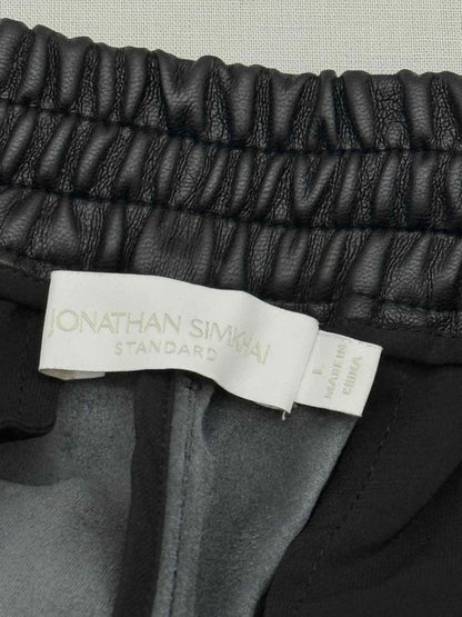 Pre-loved JONATHAN SIMKHAI Black Size Large Pants at Reems Closet