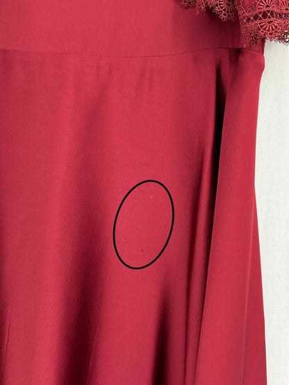 Pre - loved JONATHAN SIMKHAI Maroon Size US 8 Short Dress at Reems Closet