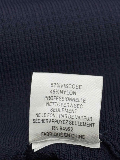 Pre - loved JONATHAN SIMKHAI Navy Blue Knit Size Small Short Dress at Reems Closet