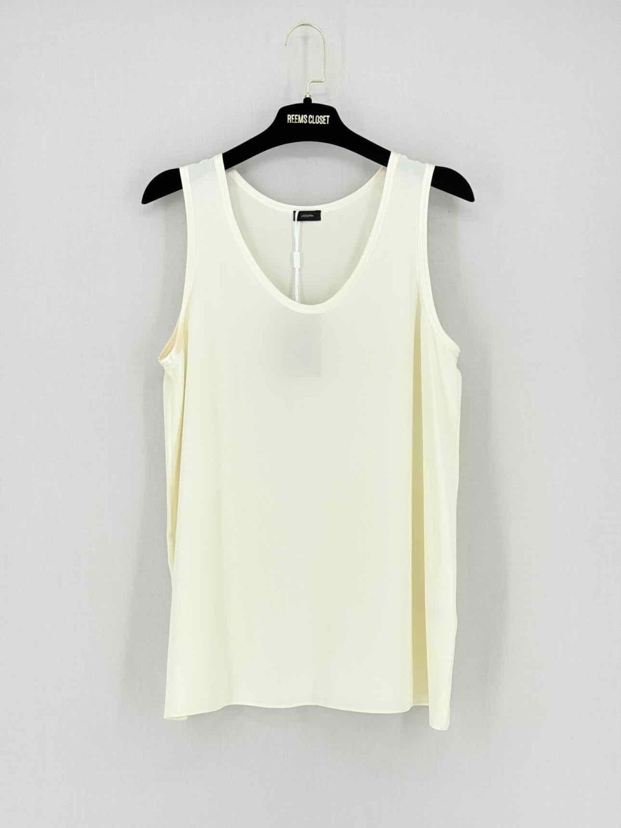 Pre - loved JOSEPH Beige Size Medium Top at Reems Closet