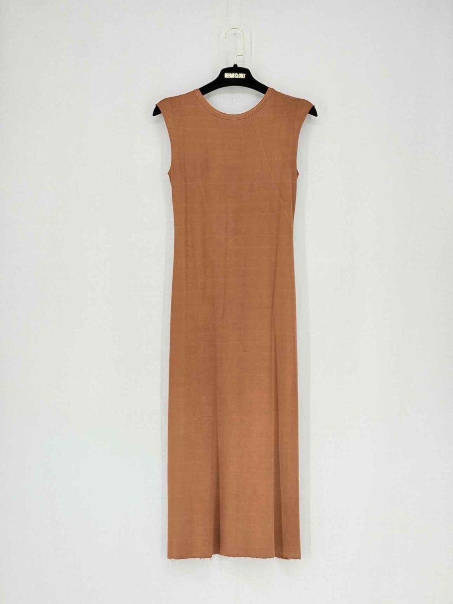 Pre - loved JOSEPH Brown Size Medium Knee Length Dress at Reems Closet