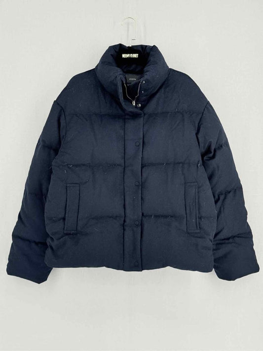 Pre - loved JOSEPH Carah Navy Blue Size US 2 Jacket at Reems Closet