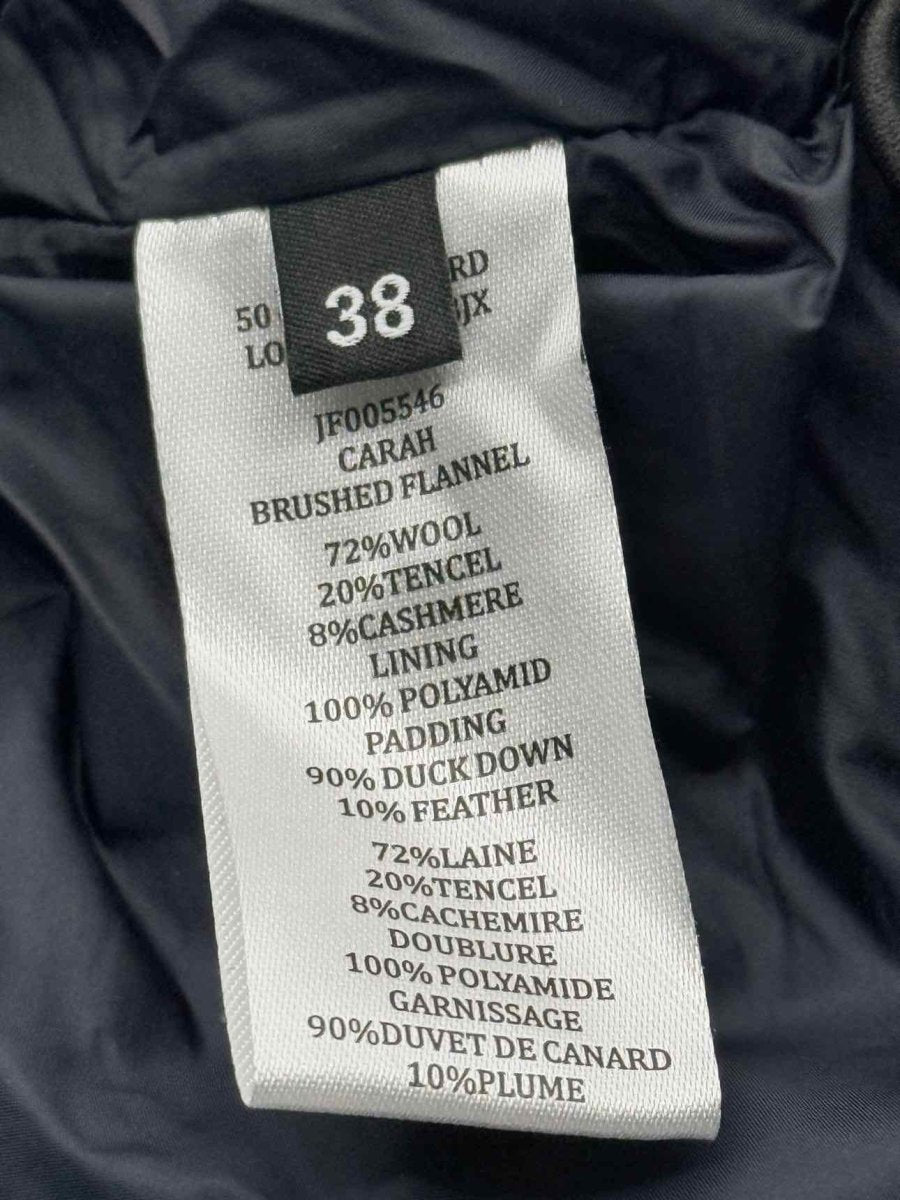 Pre - loved JOSEPH Carah Navy Blue Size US 2 Jacket at Reems Closet