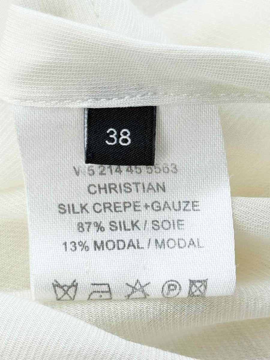 Pre - loved JOSEPH Cream Size US 2 Top at Reems Closet