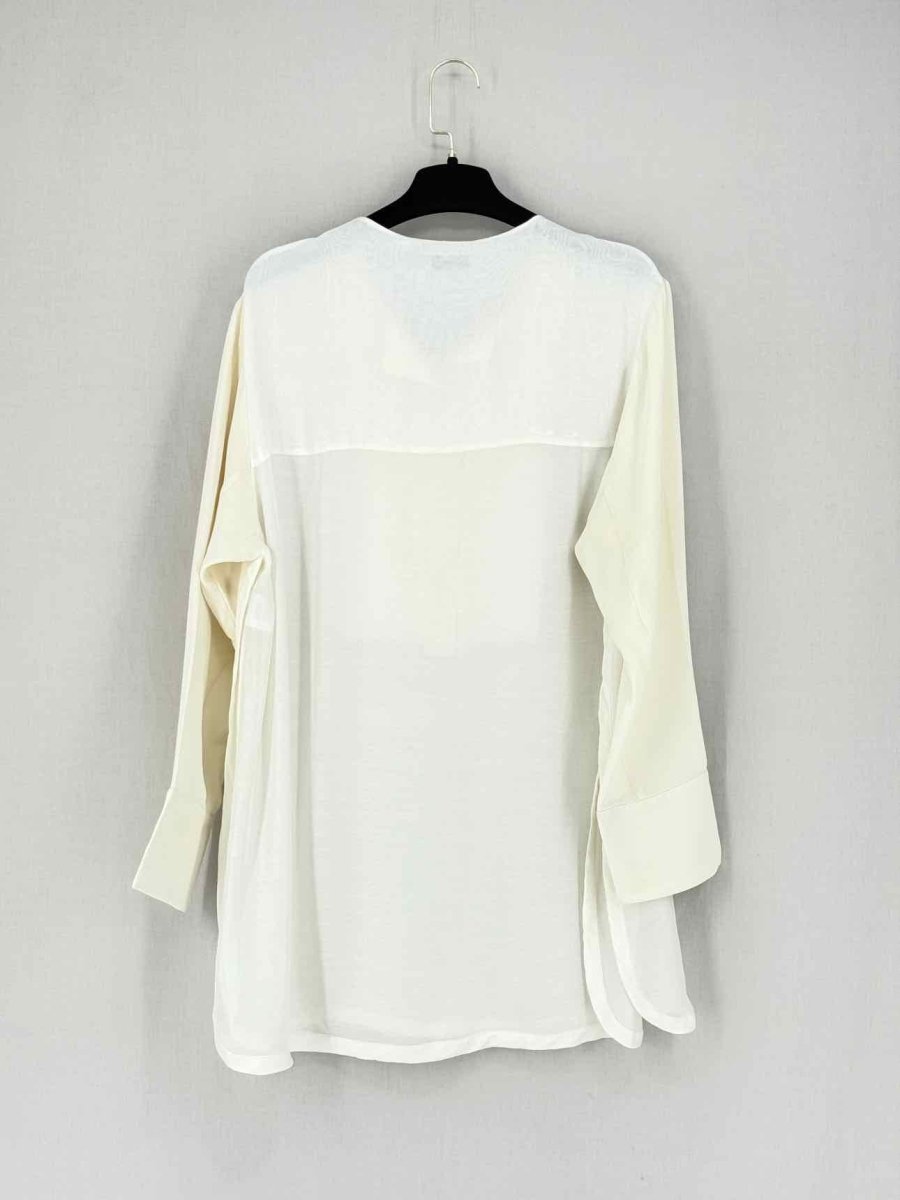 Pre - loved JOSEPH Cream Size US 2 Top at Reems Closet