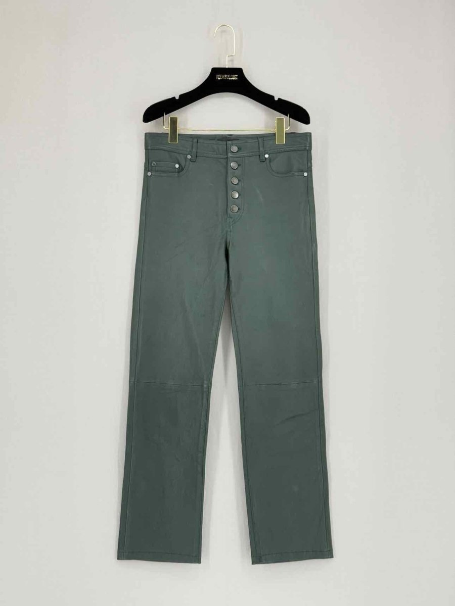 Pre - loved JOSEPH Green Size US 2 Pants at Reems Closet