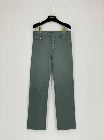 Pre - loved JOSEPH Green Size US 2 Pants at Reems Closet