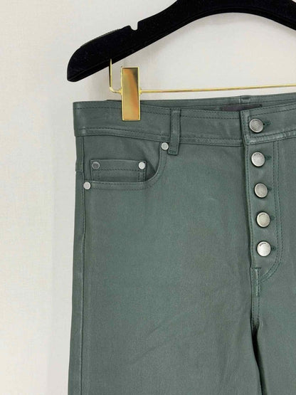 Pre - loved JOSEPH Green Size US 2 Pants at Reems Closet