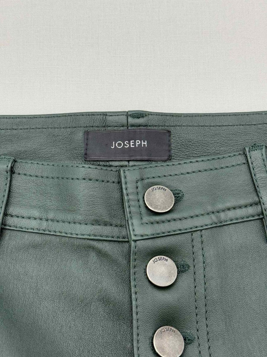 Pre - loved JOSEPH Green Size US 2 Pants at Reems Closet