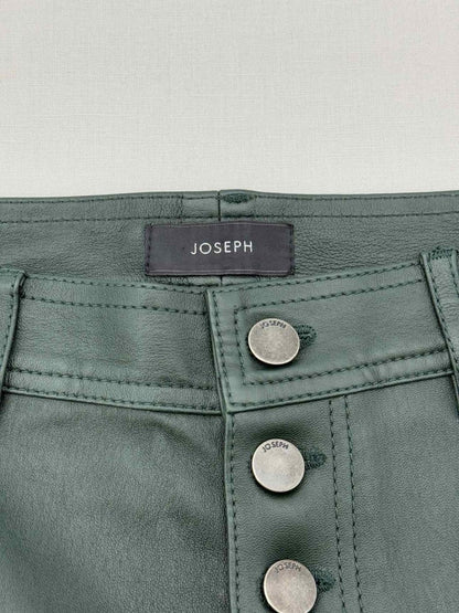 Pre - loved JOSEPH Green Size US 2 Pants at Reems Closet