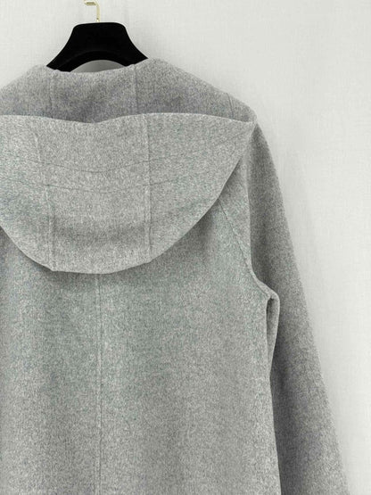 Pre - loved JOSEPH Grey Size US 6 Coat at Reems Closet