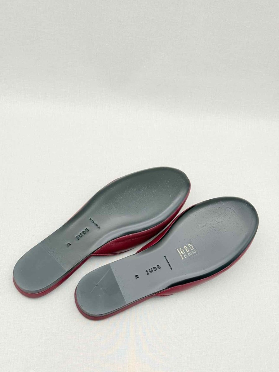 Pre - loved JUDE Date Burgundy Size EU 41 Mules at Reems Closet